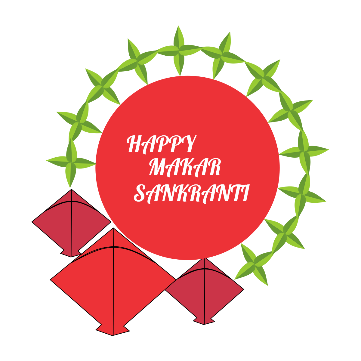 makar sankranti design free