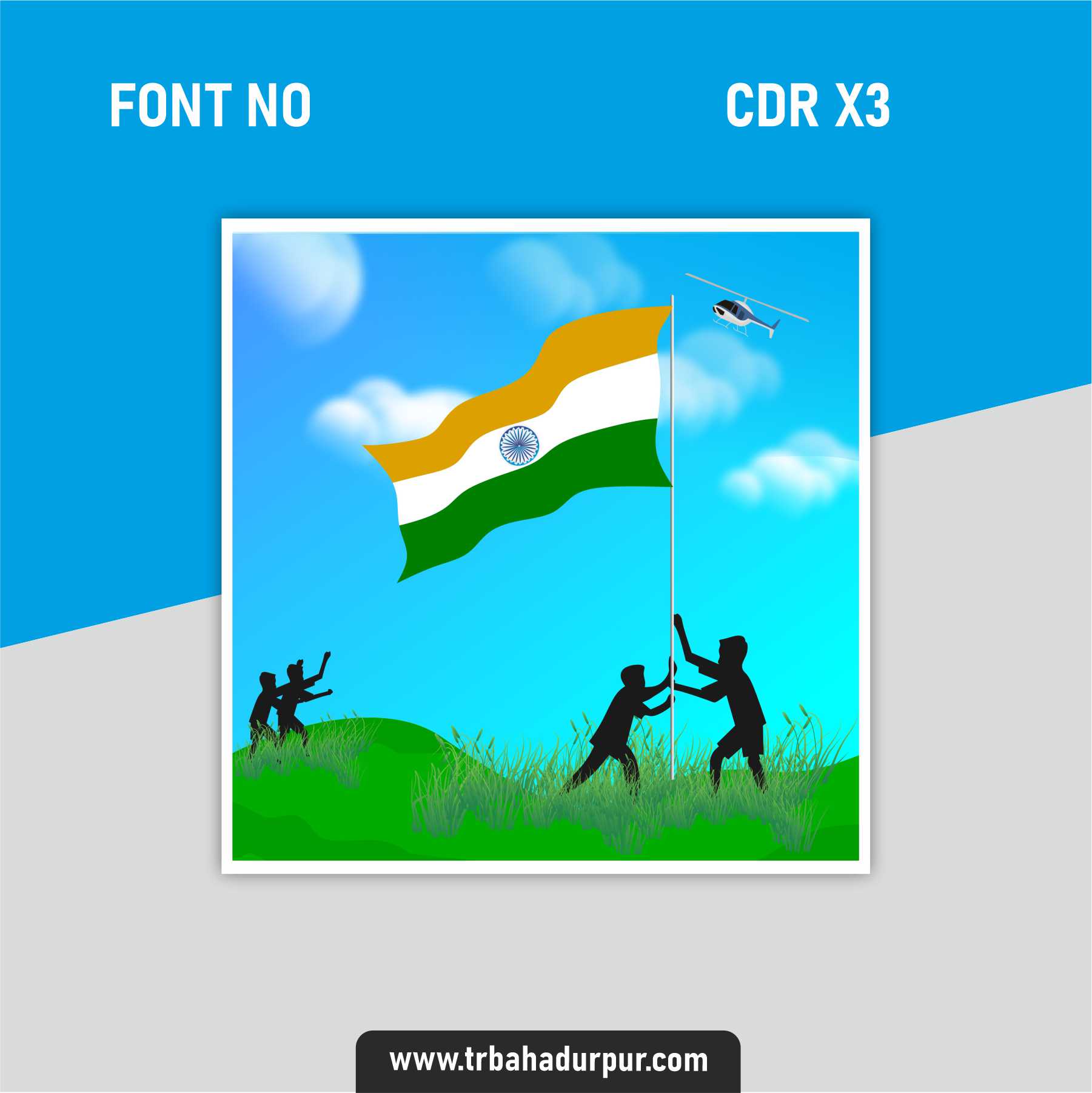 26 january scenery republic day cdr