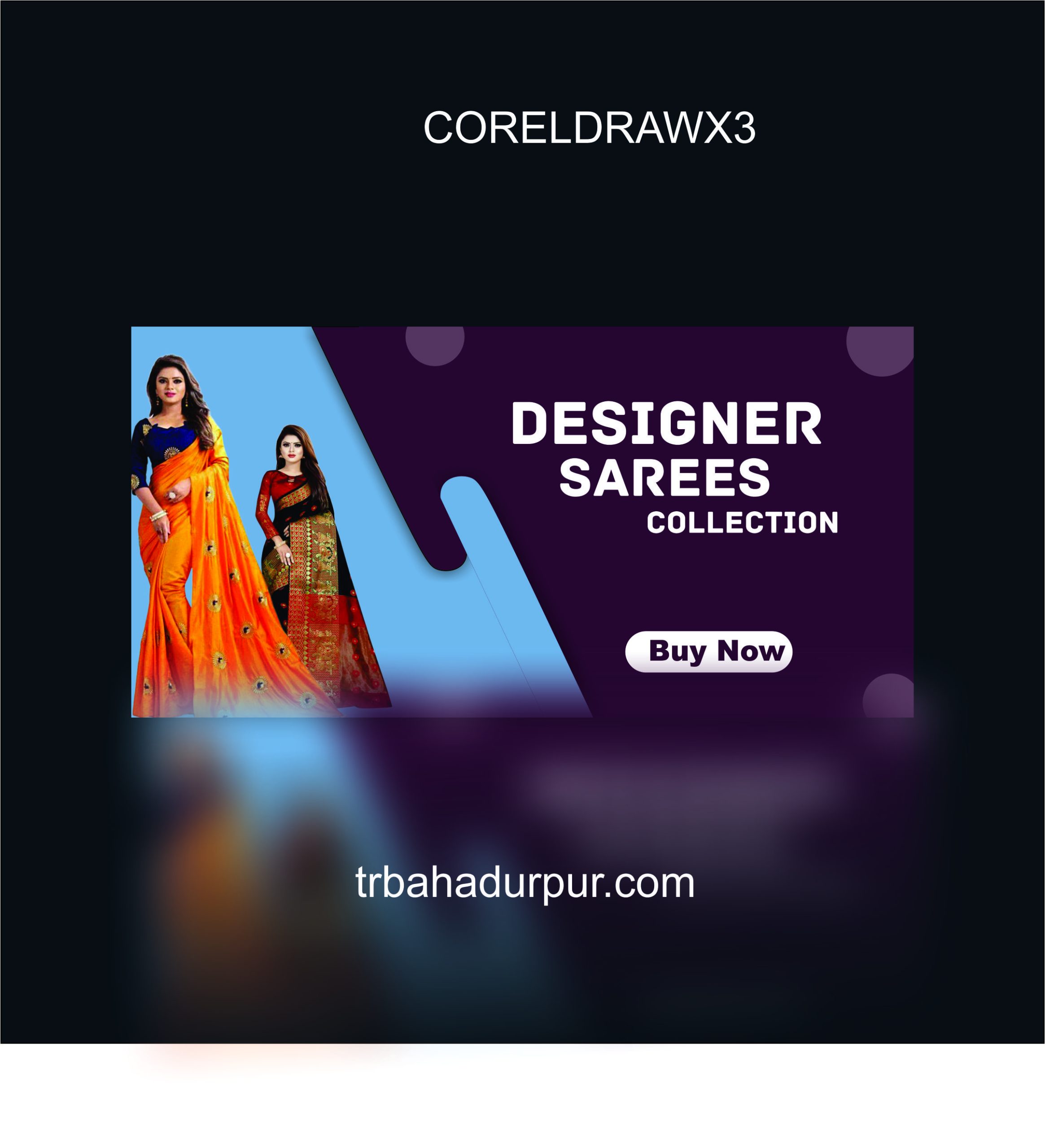 fancy saree banner design