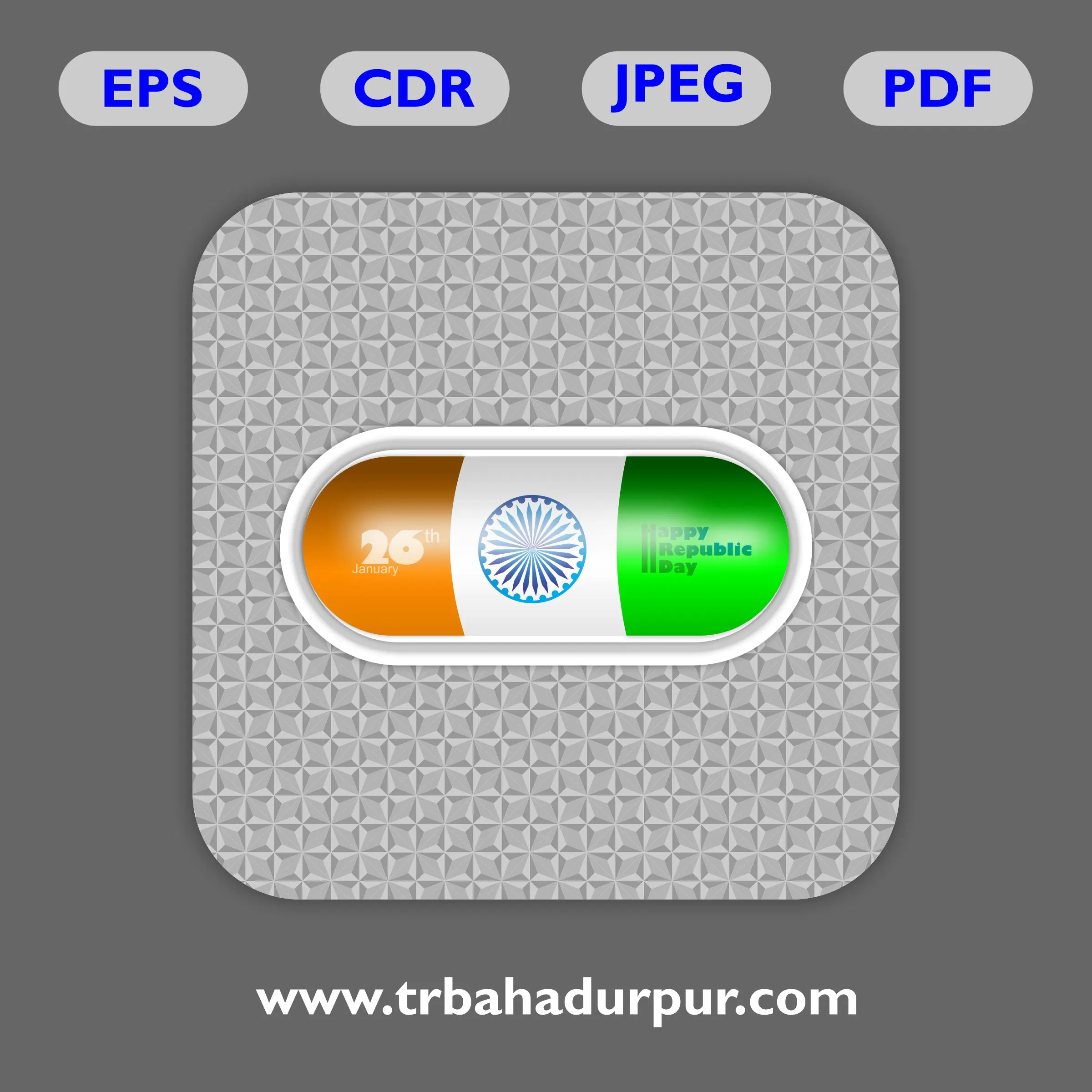 26 january 2022 design vector