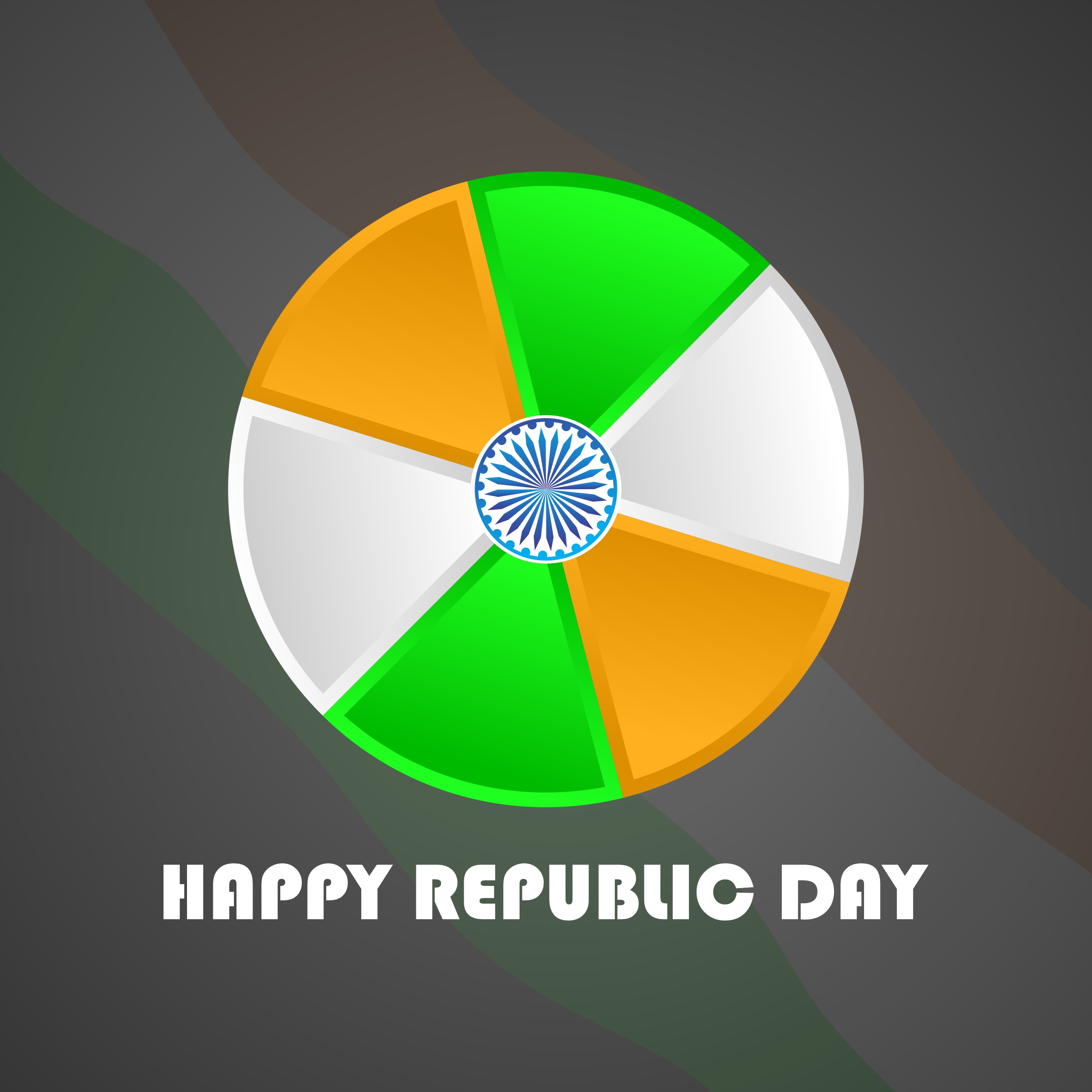 indian republic day 3d design