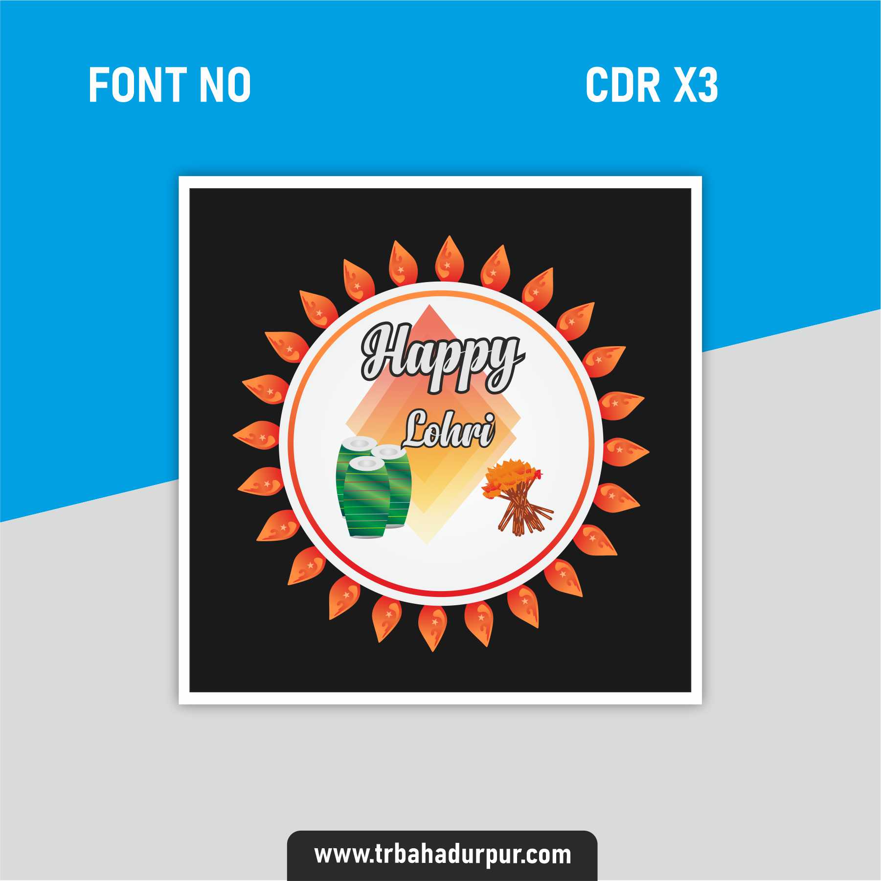 happy lohri design free