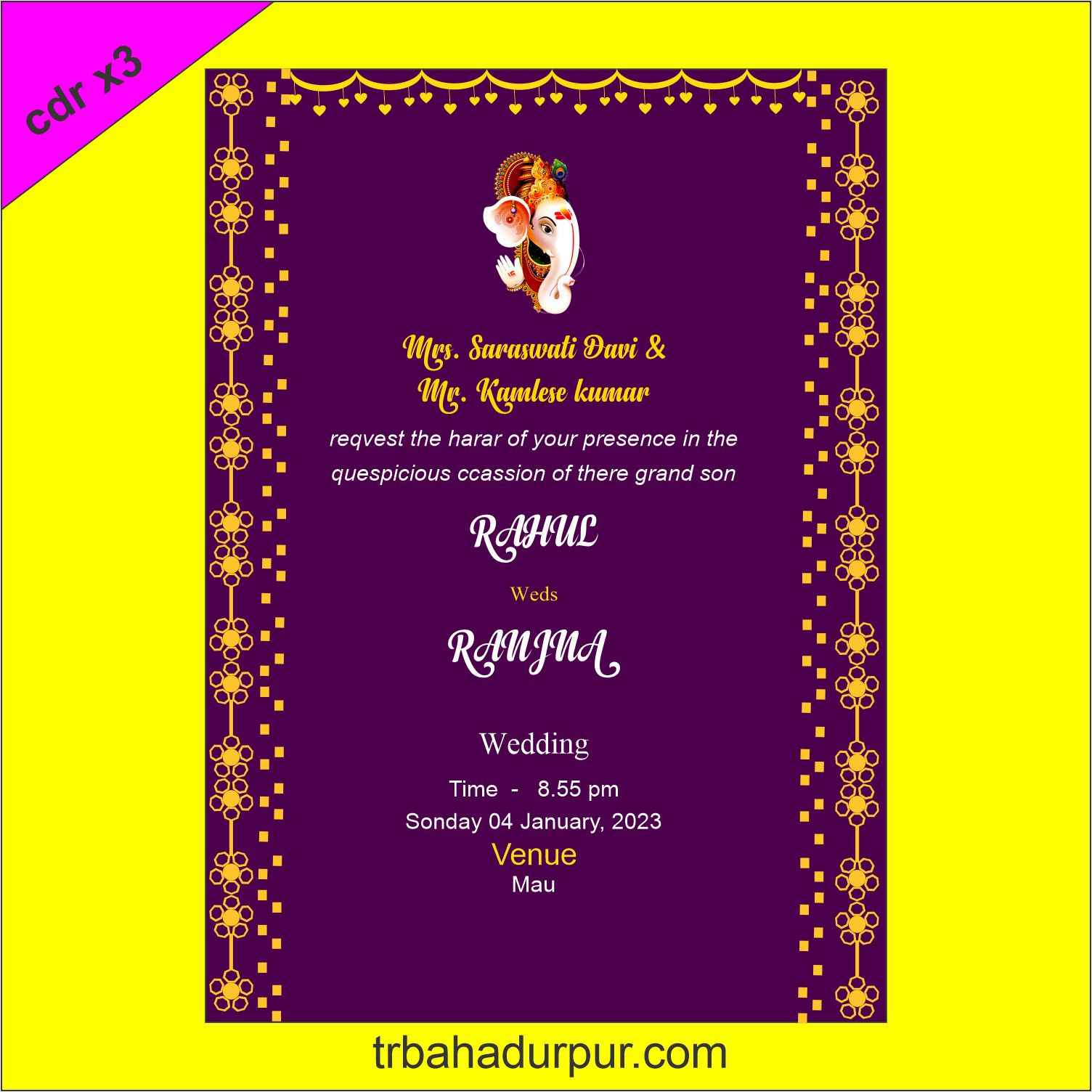 watshop wadding card