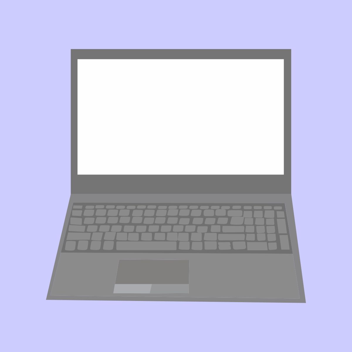 Laptop vector design