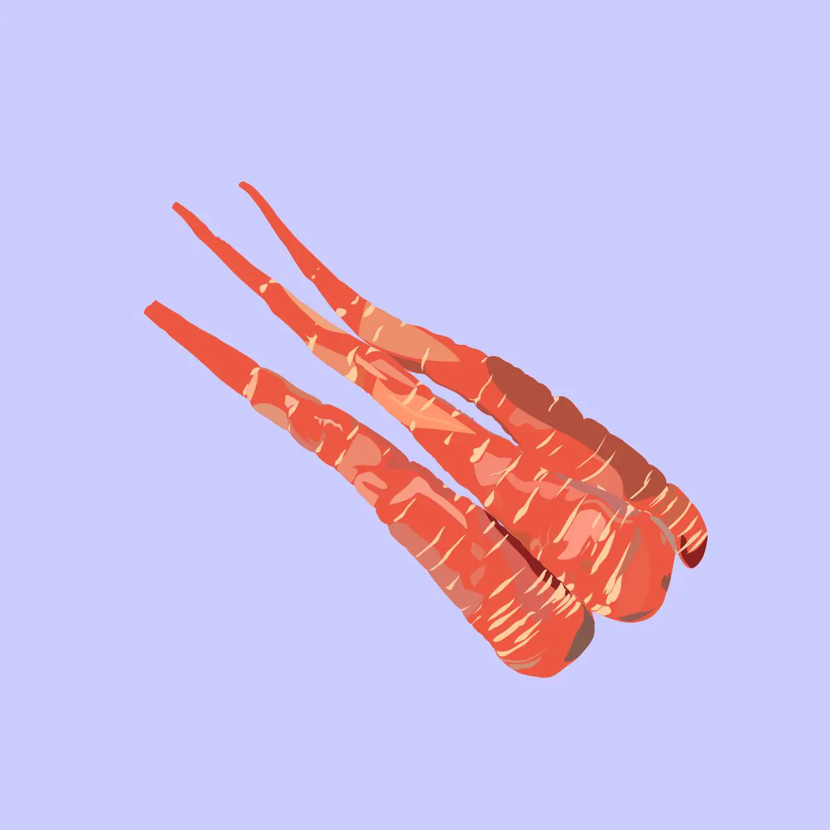 Pink Carrot vector art free