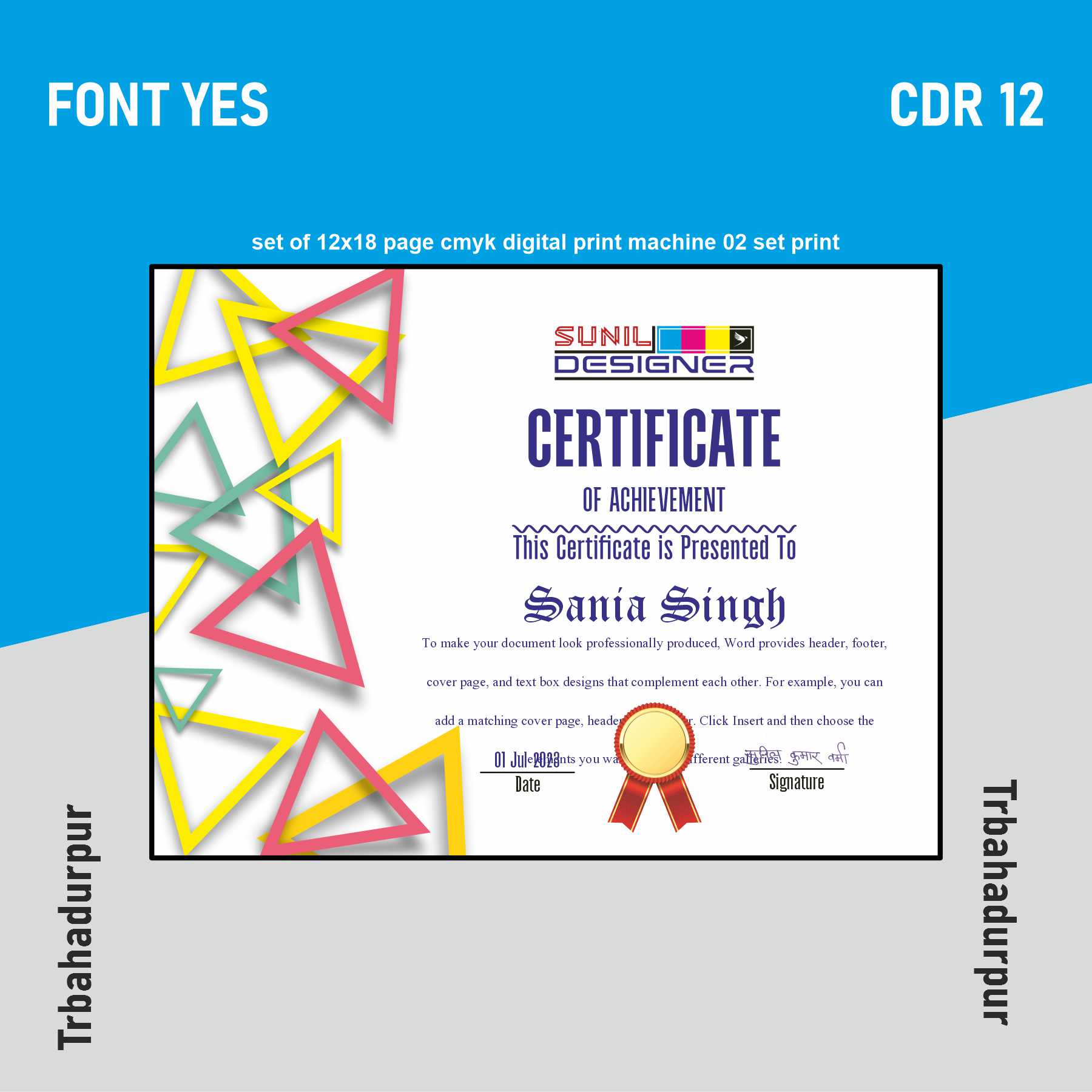 Certificate Design