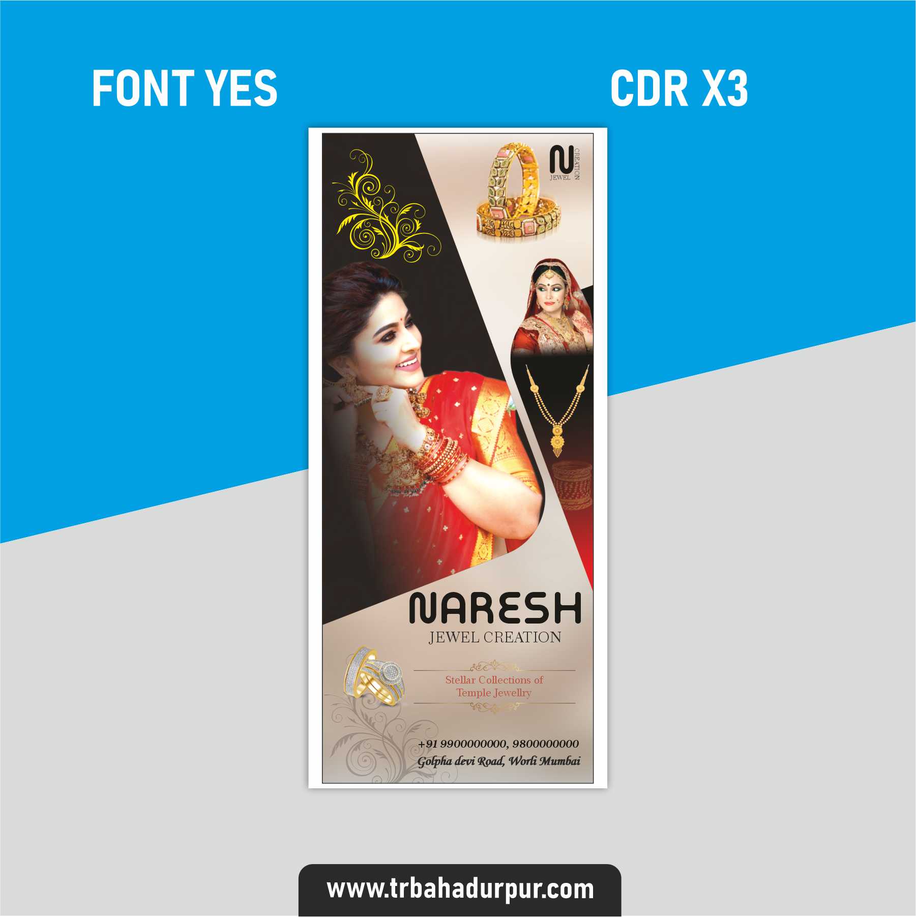 Standee Jewelers Shop