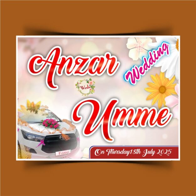 Muslim Wedding Car Postet Cdr