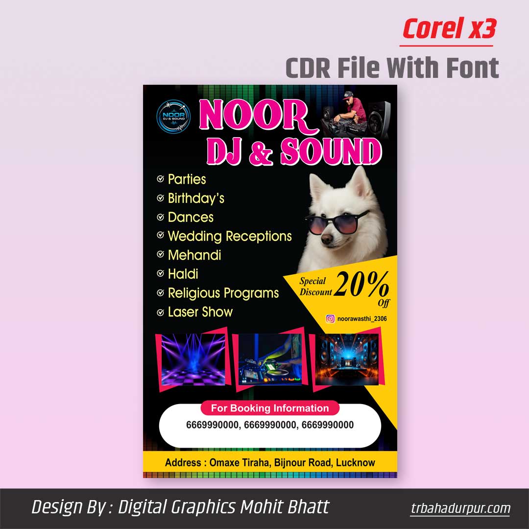 DJ and Sound Service Pamphlet