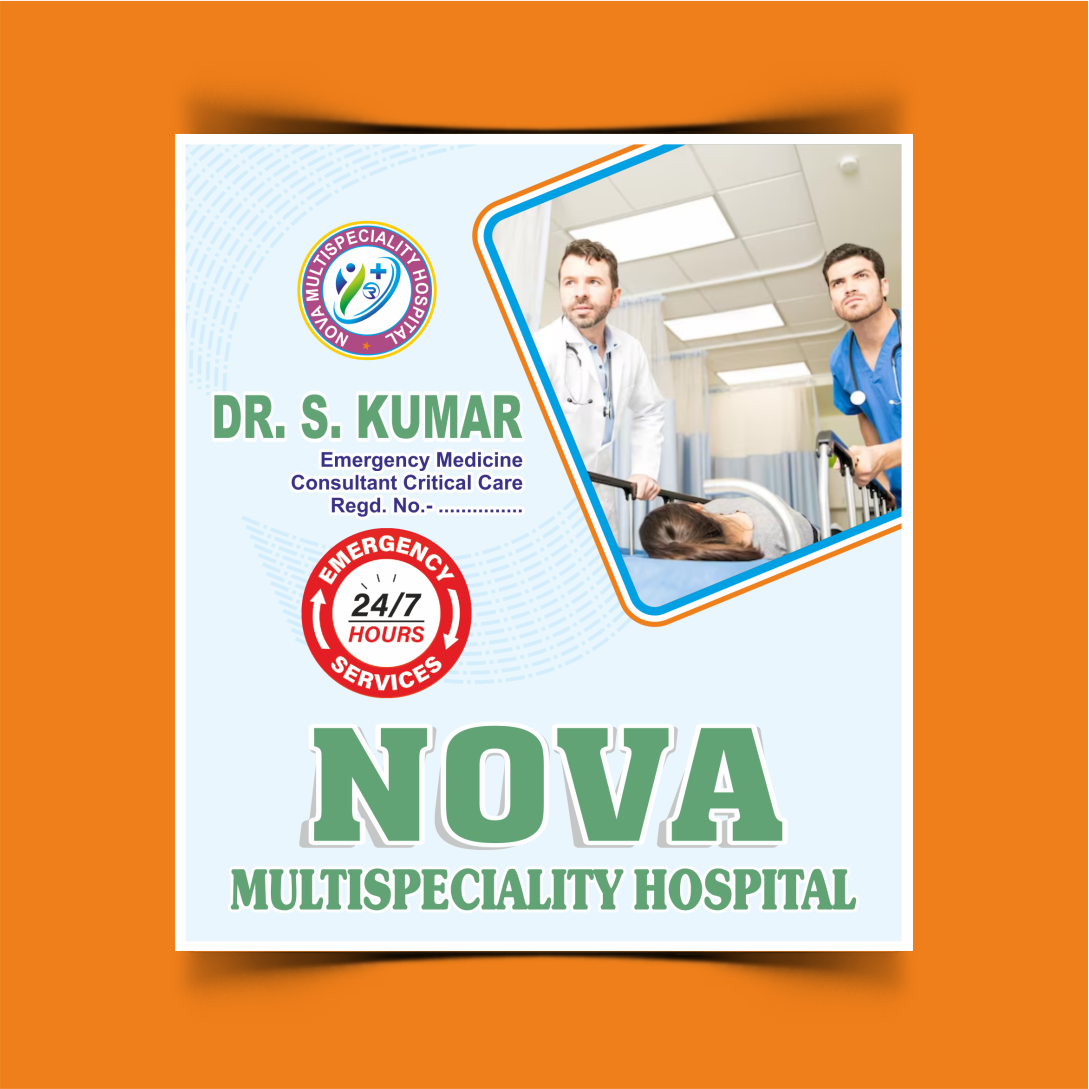 Hospital Banner Social Media Post cdr File