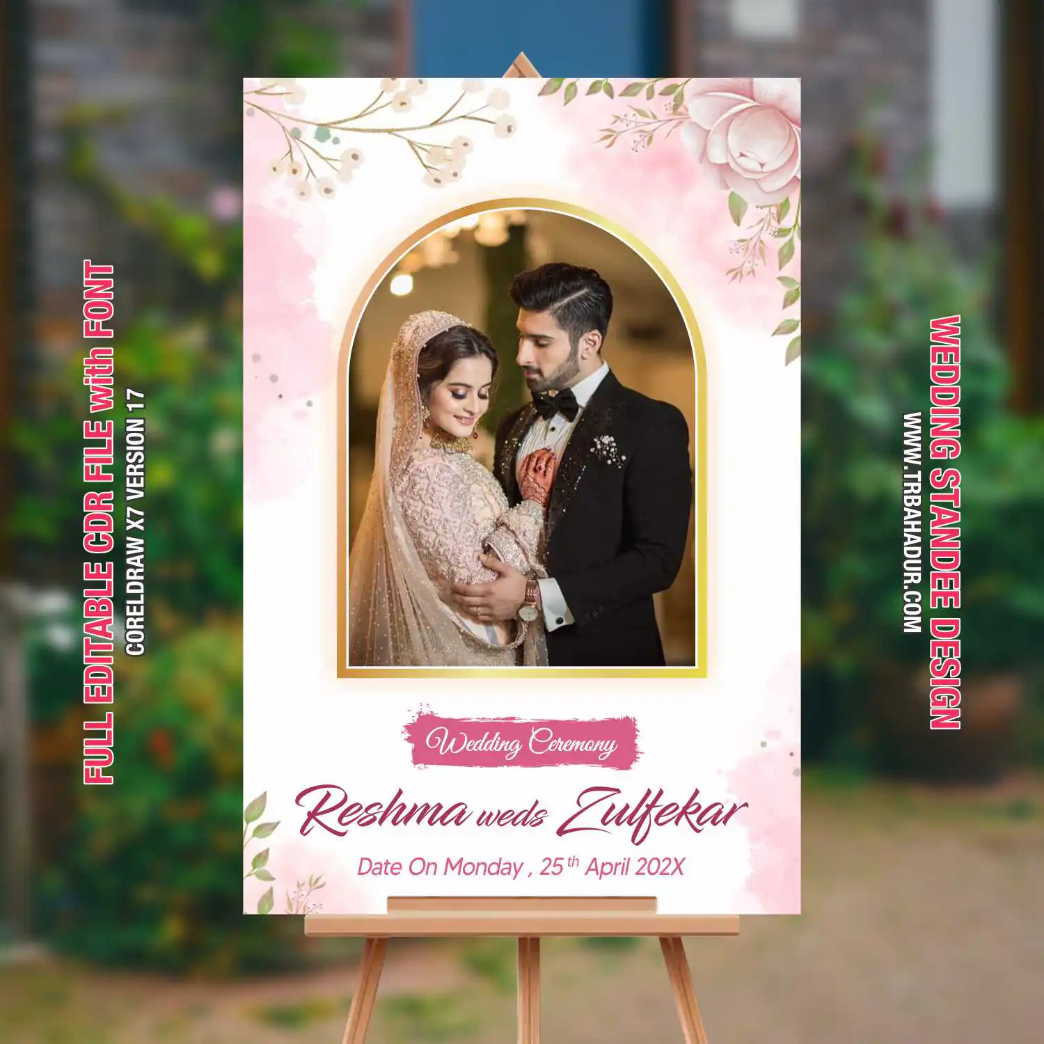 Wedding Standee banner design | Marriage Stand board design