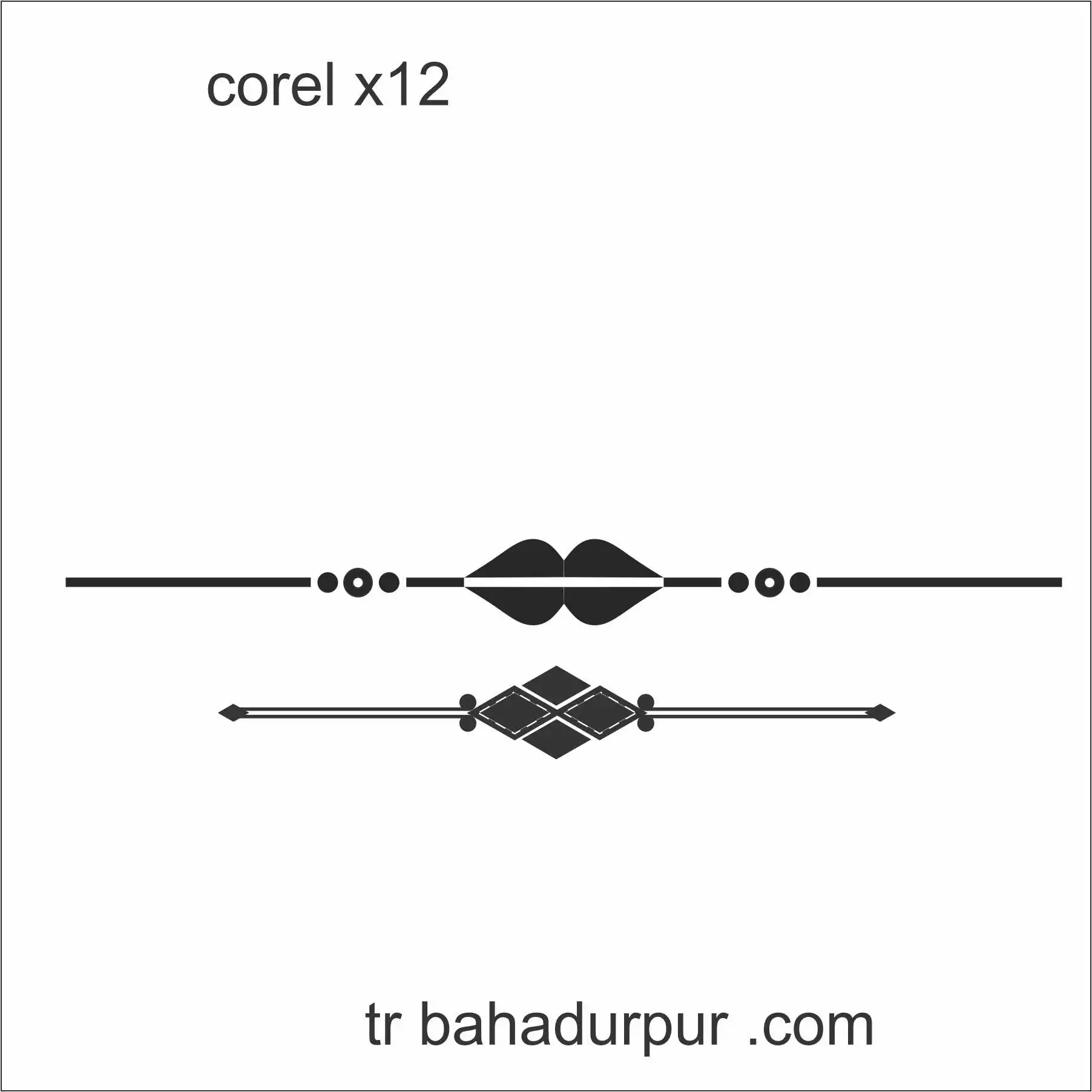 decorative border design