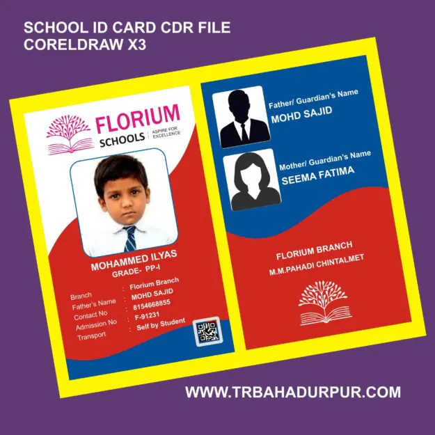 Latest School ID Card for Students