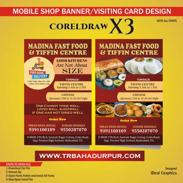 Fast Food Centre Flyers Phamplet Design