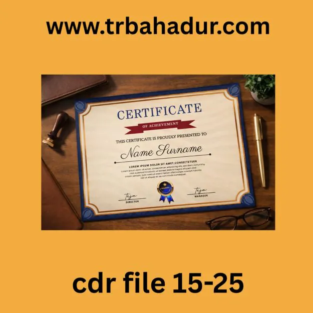 new certificate design 2026