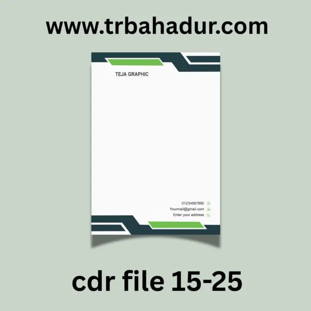 letter head design 2026