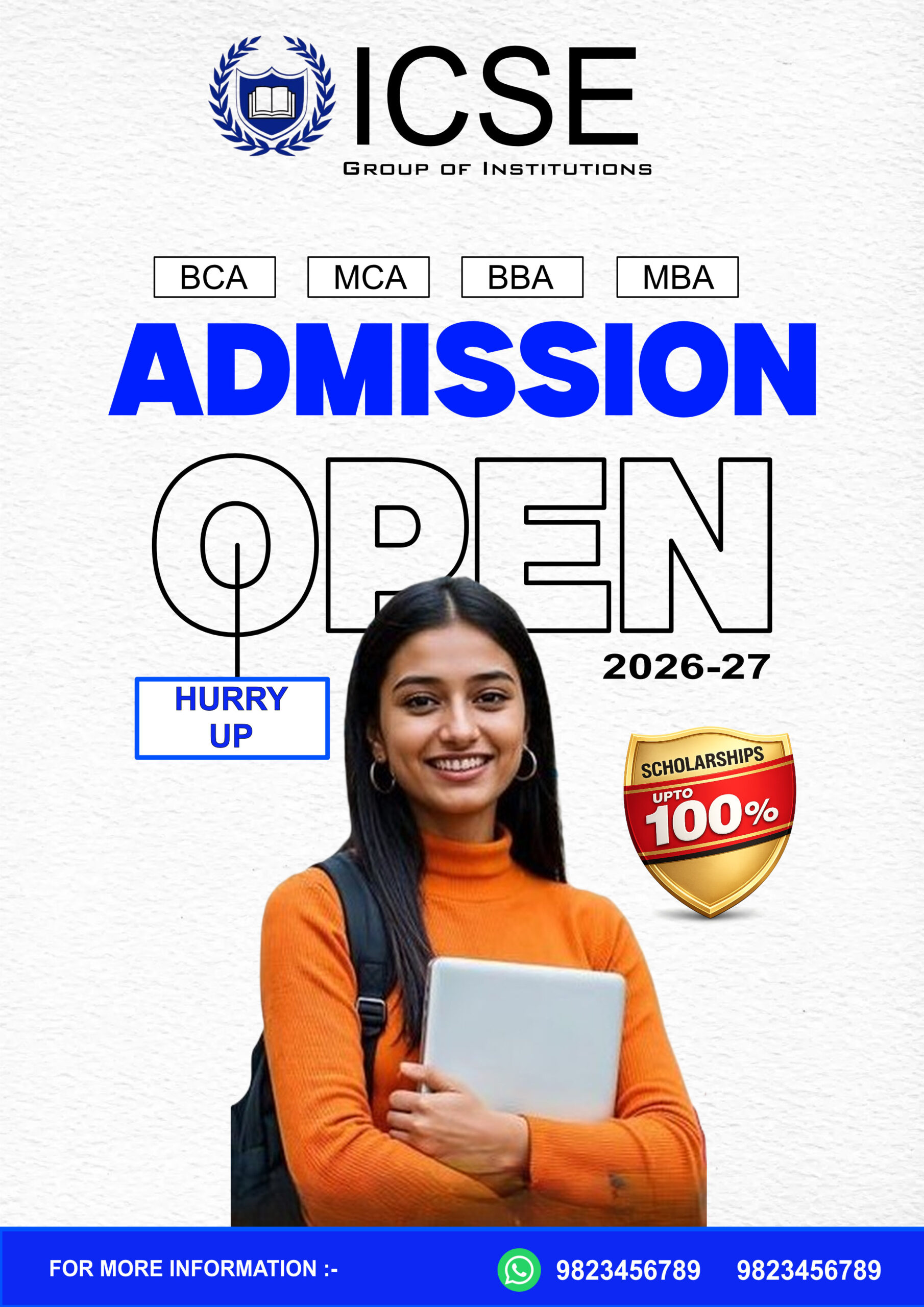 School Admission flyer a4 photoshop 2022 file fully editable