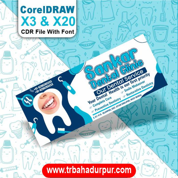 Dental Clinic Banner CDR File