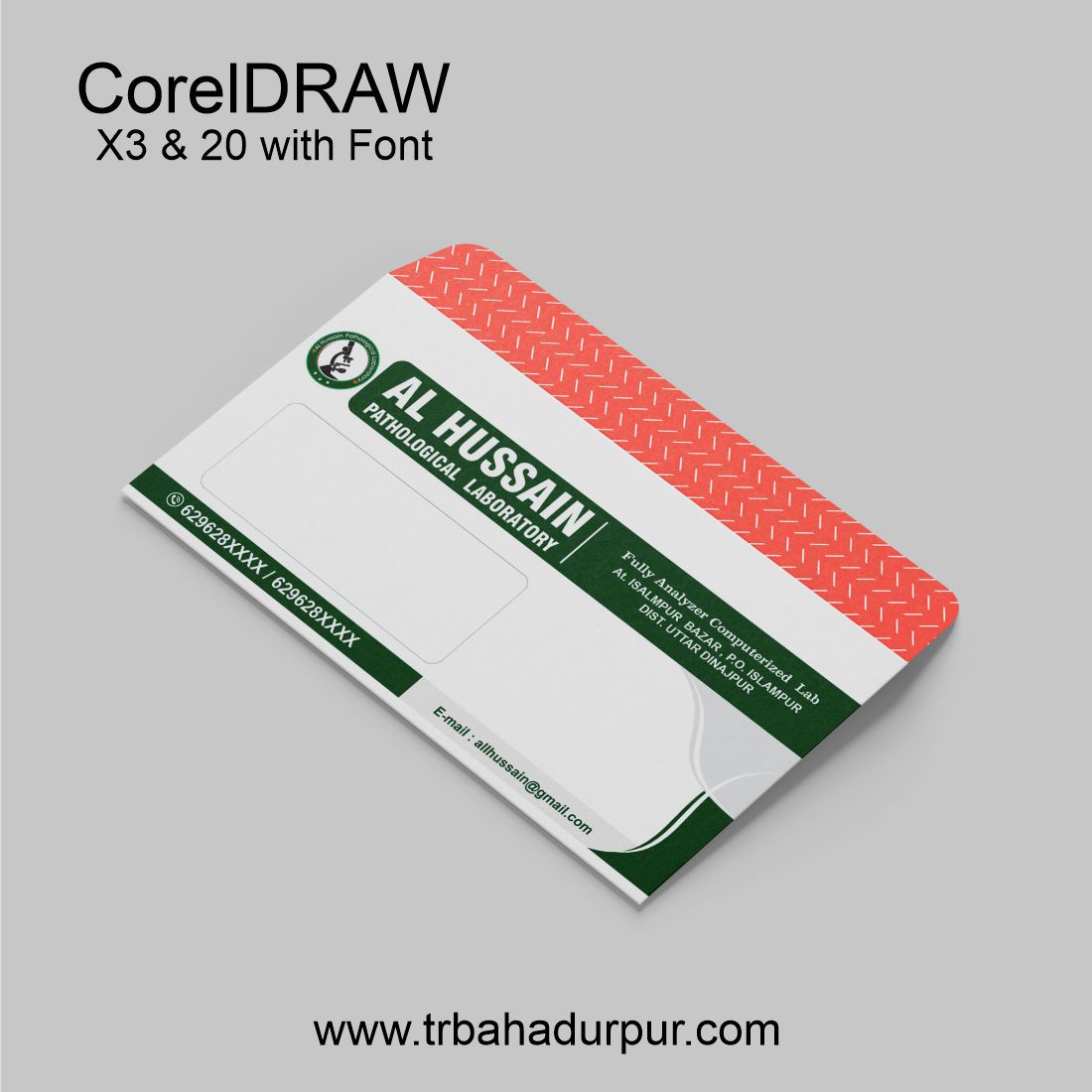 Envelope Design CDR File