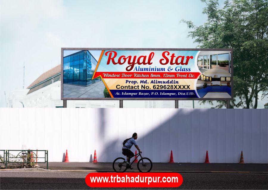 Royal Star Aluminium & Glass Banner CDR File
