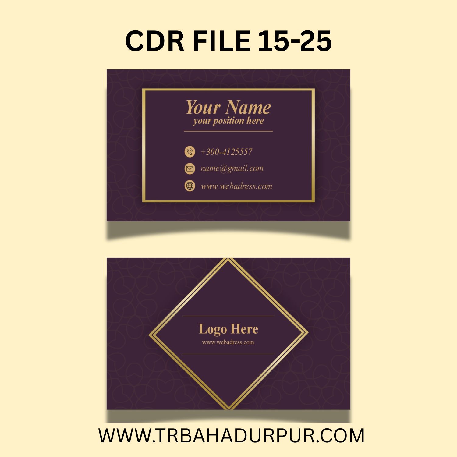 new visiting card design 2026