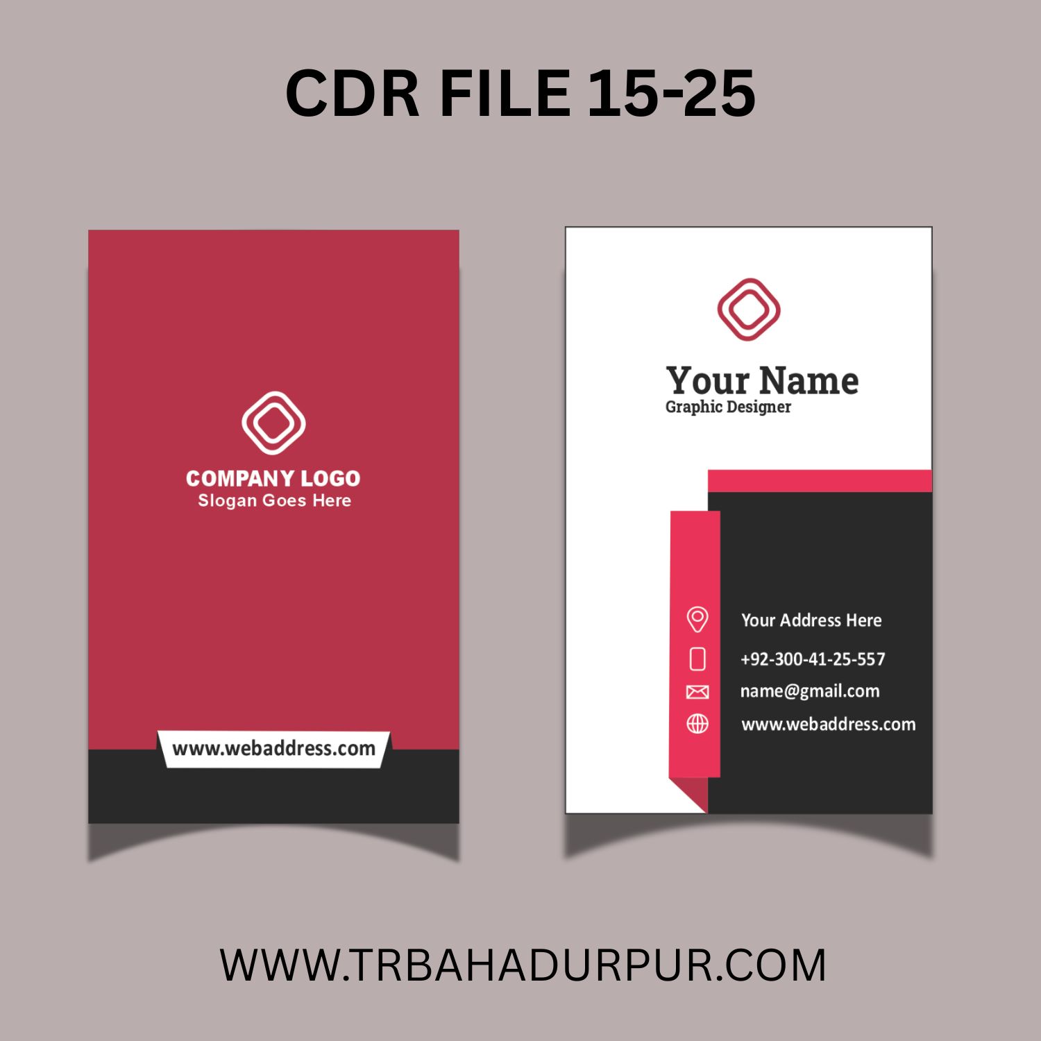 new model visiting card design 2026