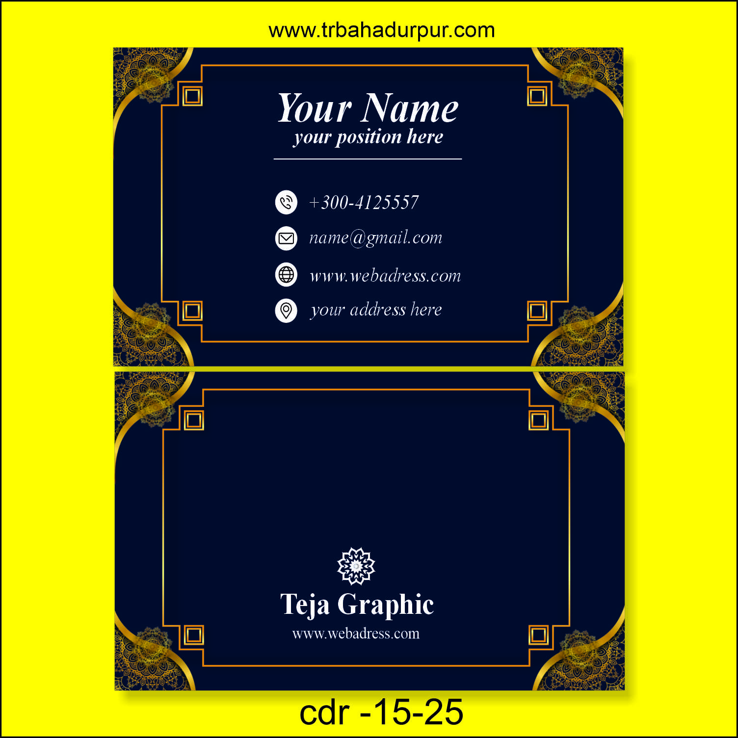 new visiting card design2026