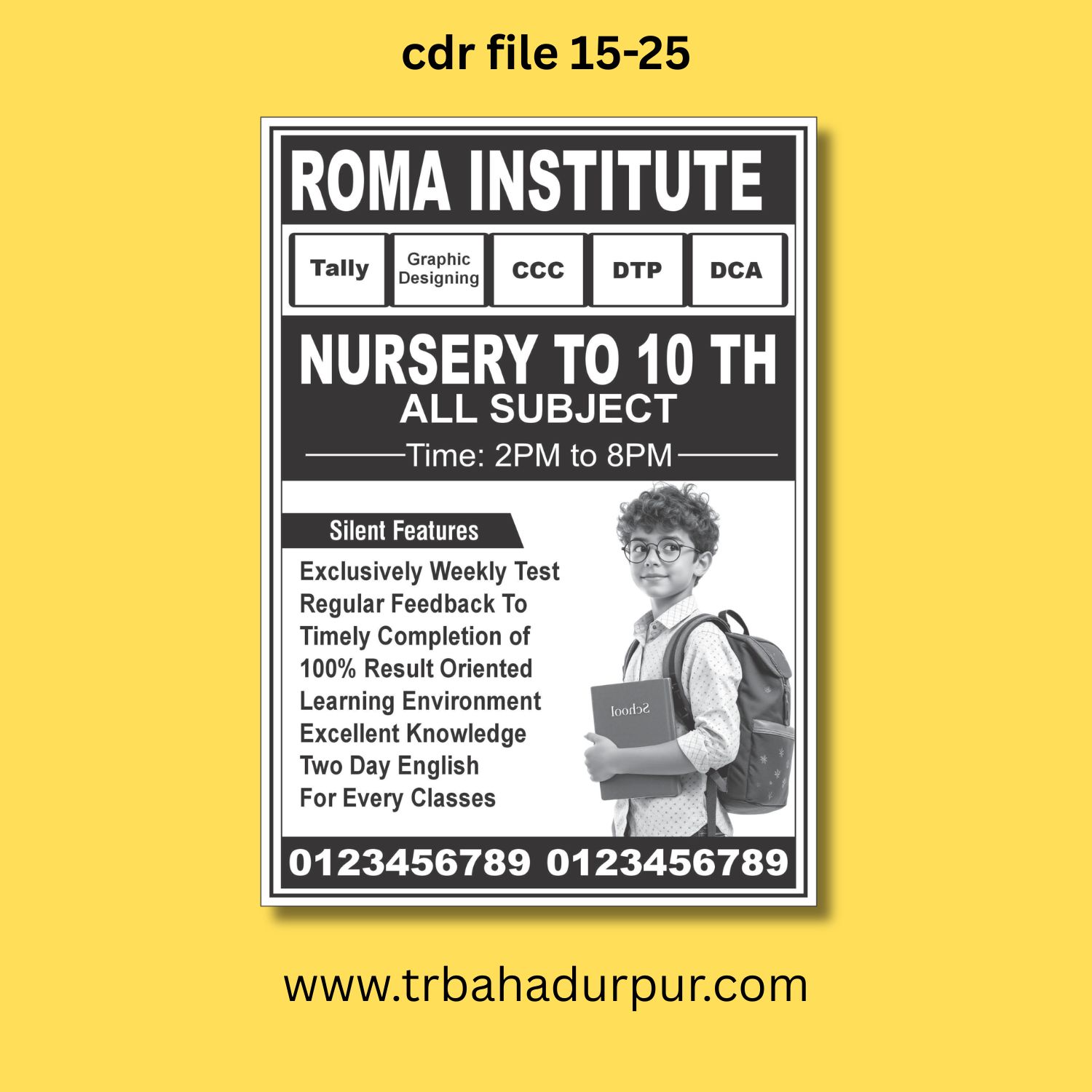 NEW ROMA institute pamplet design 2026