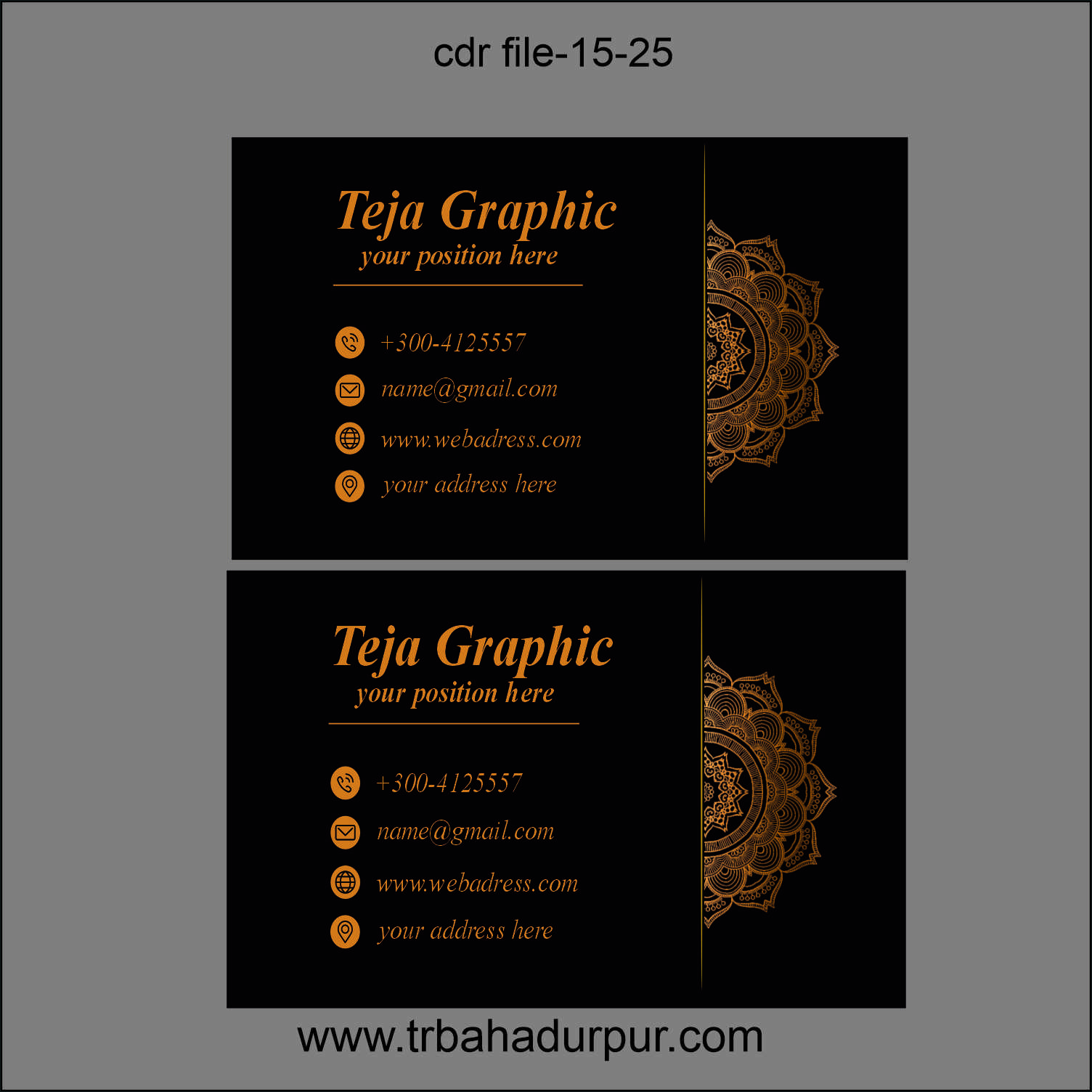 new luxcery weading card design
