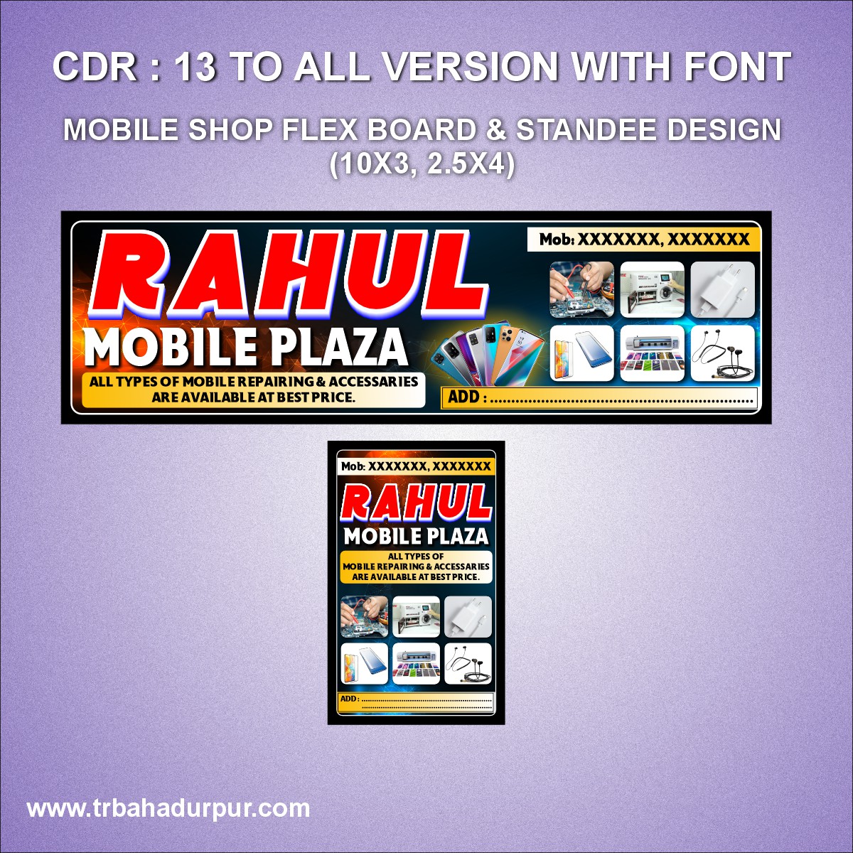 Mobile Shop Banner & standee