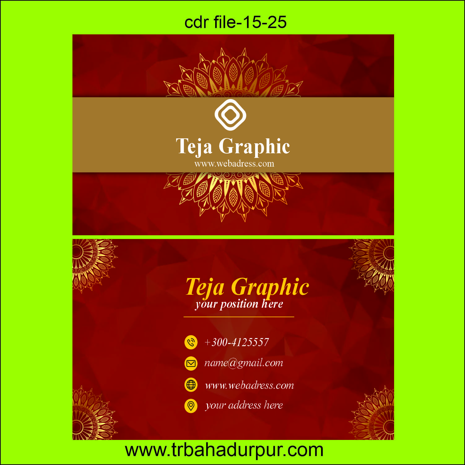 new visiting card design2026