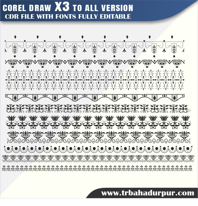 Best Border Clip Design CDR