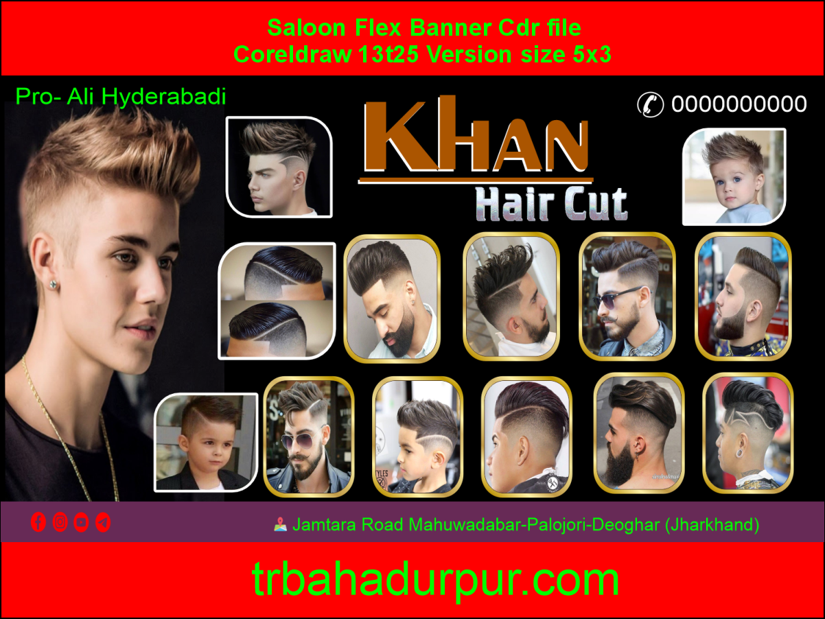 Saloon Falex Banner Cdr file