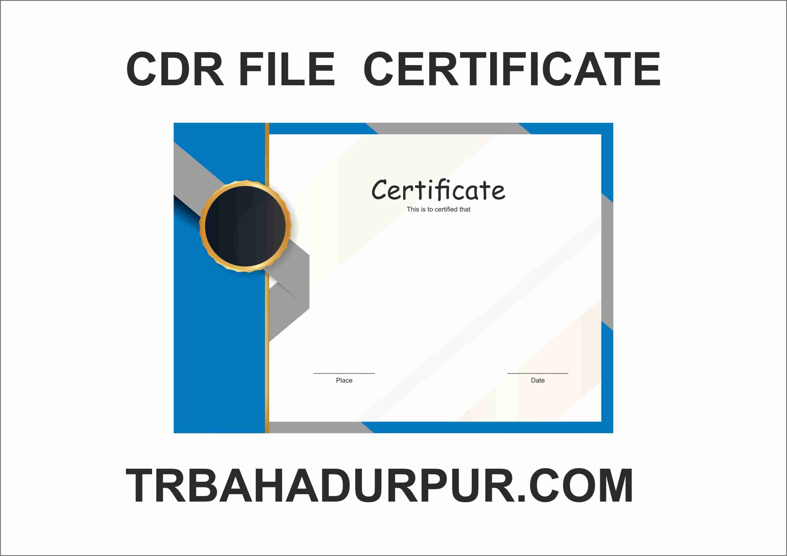 CDR FILE LETEST CERTIFICATE FILE