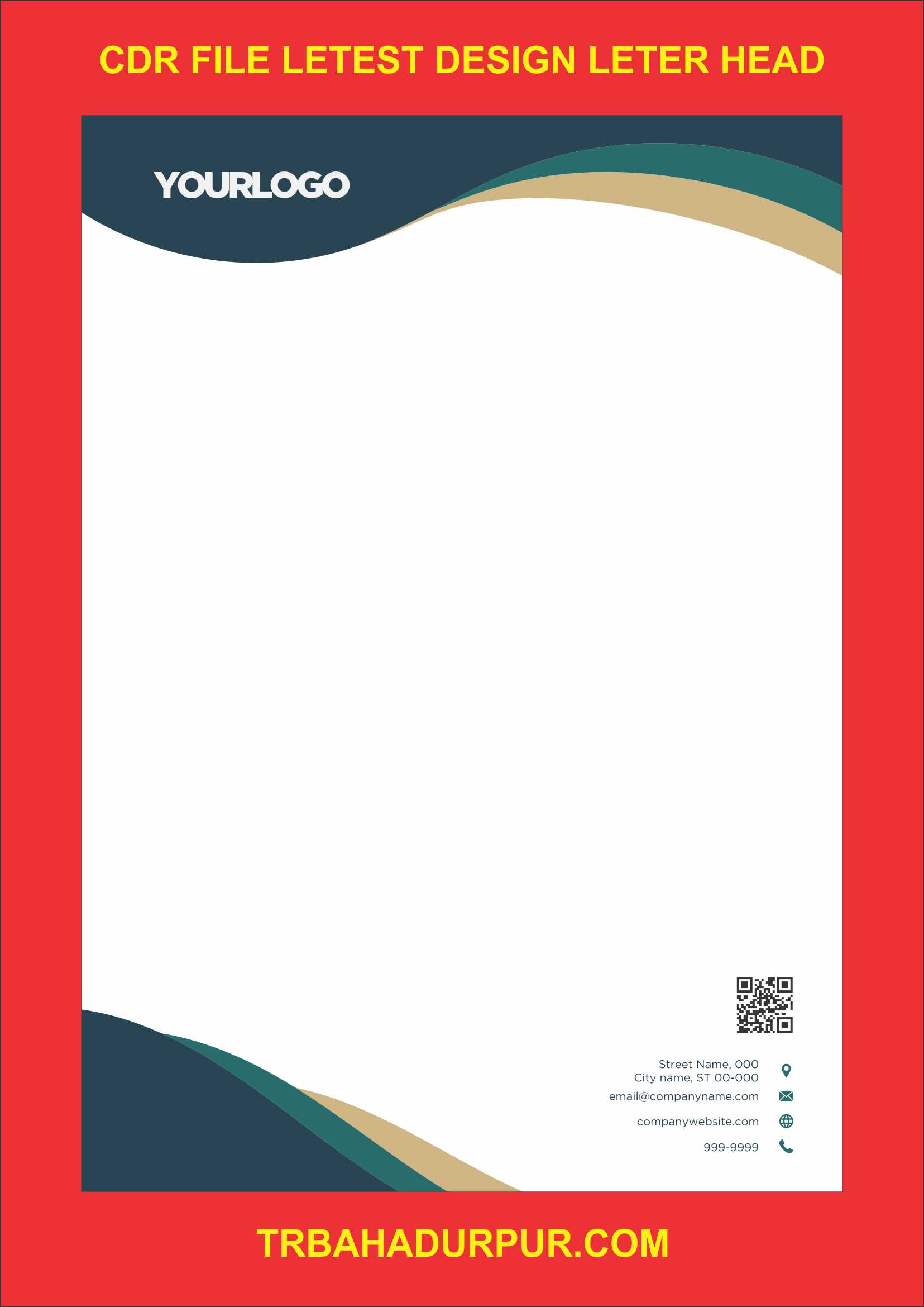 LETTER HEAD LATEST DESIGN CDR FILE