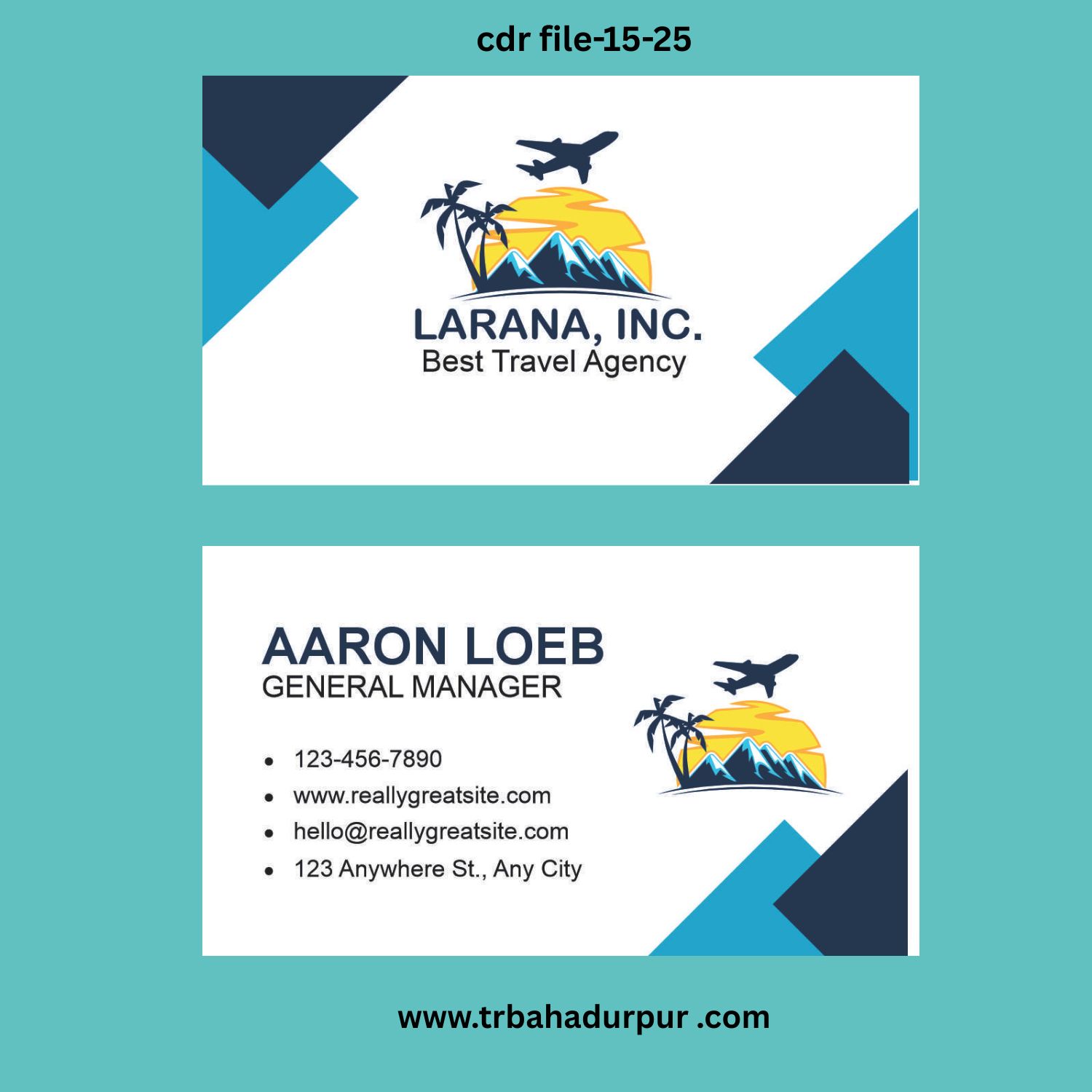 new travel visiting card design 2026