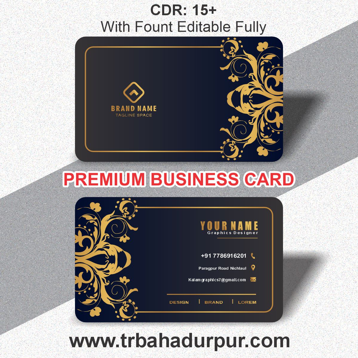 Premium Plus Visiting Cards, High Quality Cards