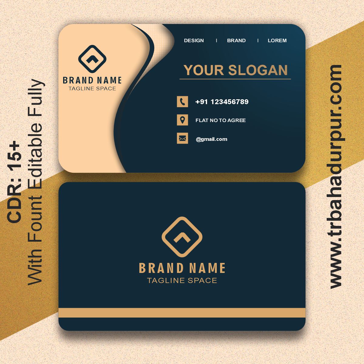 Latest Premium Business card CDR