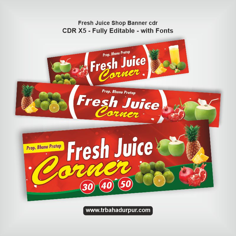 Fresh Juice Banner