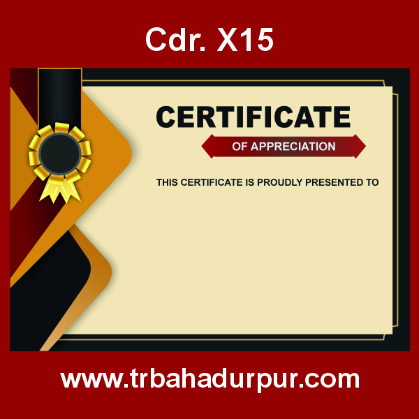 latest Certificate designe