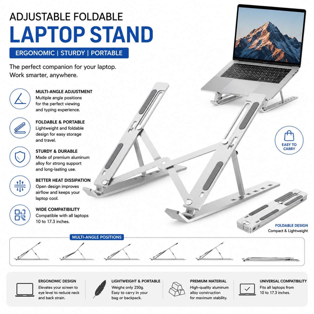 metal laptop stand